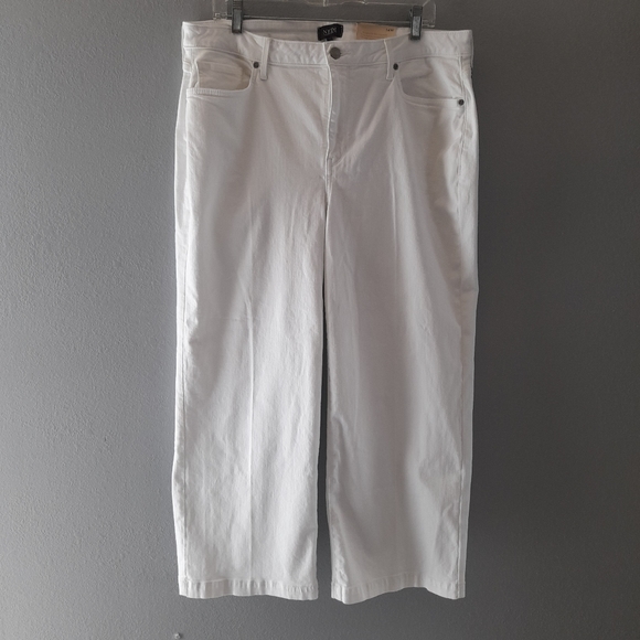 New NYDJ Lift X Tuck Technology High-Rise Wide Leg Jeans/pants - Picture 2 of 15